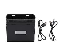 Tissting Chargeur Bidirectionnel Intelligent pour Batterie Drone Mini 2, Mini SE, Hub de Recharge avec Puissance 5V2A, Protection Surchauffe Surintensité Court-Circuit, Compact (Noire)