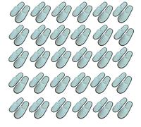 Tissting Chaussons Invités Jetables, Pantoufles Antidérapantes Confortables Taille 42 en Matériau Doux pour Hôtels, Familles, Voyages, SPA