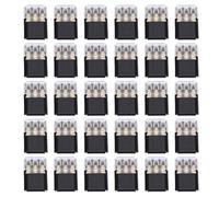 Tissting Connecteur Prise Electrique Sans Derivation A Verrou 30Pcs Avec Clips Rapides - Pour Eclairage LED et Cables Caches Solutions Compactes Pour Bricolage Profesionnel