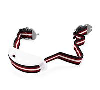 Tissting Construction de sécurité de la sangle de menton du chapeau de serre universel, Élingue détachable blanche réglable pour le casque Basse-mâchoire Homme Hardhats Hardhats Safety