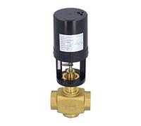 Tissting Electric Vanne Moteur 2 Voies AC 24V - Vanne de Regulation Electrique pour Controle Industriel dans Systemes Automatises Petrole Chimie (Joli)