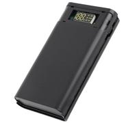 Tissting Étui de Banque d'Alimentation, Charge Rapide Bidirectionnelle Type C, 6 Sections DIY Emboîtement pour Dispositifs Mobiles