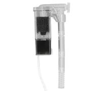 Tissting Filtre D'aquarium, Filtre D'aquarium à Suspendre en Cascade pour Aquariums de Moins de 35 Cm13,8 Pouces, Débit d'eau de 250 LH, Filtre de Tortue de 2,5 W avec Mousse