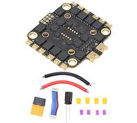Tissting HAKRC 45A 4-in-1 ESC Speed Controller, Double Hole Spacing BLHeli-S Firmware PWM Drive, Damped Light Technology 6-Layer PCB for FPV Racing Drones RC Models