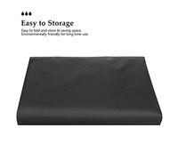 Tissting Housse de table de tennis imperméable, Protection complète contre poussière et intempéries, Tissu oxford 210D résistant, Avec cordon de serrage, Pour intérieur et extérieu