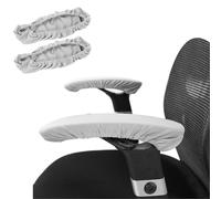 Tissting Housse Fauteuil Bureau, Housse Amovible Accoudoirs De Chaise Bureaus Coussinets d'accoudoir Ergonomiques Couvre-Bras de Chaise Bureau Chaise de Jeu pour Coude Housses (Gray)