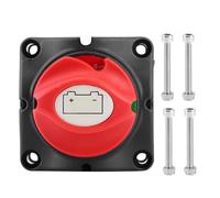 Tissting Interrupteur Coupe-Circuit d'alimentation de Batterie 12 V 600 A, sectionneur Principal à Deux Niveaux pour Applications Marines (Camping-Cars, Yachts, etc.).