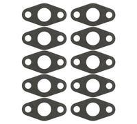 Tissting Joint de Retour de Vidange D'huile Turbo T3 T4, 10 Pièces, Excellent Papier D'étanchéité, Haute Ténacité pour Turbocompresseur