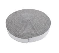 Tissting Joint Haute Température pour Grill 14.8ft Adhésif Autocollant Résistant Au Feu, Joint D'Étanchéité pour Barbecue Et Fumoir Grande Taille 4.5m/14.8ft Facile À Installer (Grise)