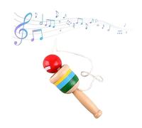 Tissting Kendama en Bois, Jouet Traditionnel Japonais pour Coordination Œil-Main avec Balle, Jeu de Capture en Bois pour Enfants et Adultes, pour Intérieur et Extérieur