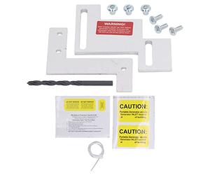 Tissting Kit d'interverrouillage pour générateur 1-1/4 à 1-1/2 Pouces, Connexion sécurisée énergie Domestique Compatibilité Panneaux Cutler Hammer BR/CH 150A-200A, Alliage aluminiu