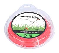 Tissting Ligne De Remplacement pour Taille Bordures Nylon Résistant - Ligne Rond pour Tondeuse À Gazon Facile À Installer Précise 16.3oz/461g (Ronde Rouge 2,7)