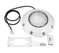Tissting Lumière LED RGB 12V 24 LED pour Piscine avec Télécommande - Éclairage sous Marin Multicolore 30W pour Piscine Jardin Fontaine 12V/24V Facile à Installer