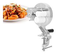 Tissting Machine à Macaronis Manuelle, Outil de Fabrication de Pâtes Spaghetti à Presser en Acier Inoxydable pour Cuisine et Restaurant