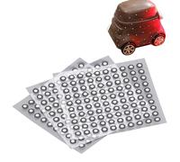 Tissting Marqueur De Numérisation 3D 300 Pièces 3mm ID 6mm OD Pour Scanner 3D - Marqueurs Réfléchissants Pour Cartographie Optique Et Vision Industrielle Faciles À Détecter Et À Positionner