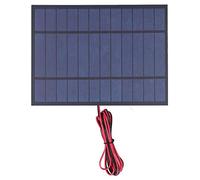 Tissting Module Solaire Époxy 6V 6W Polysilicium 17x23cm pour Expérimentations Et Projets DIY, Panneau Solaire pour Éclairage Paysager Chargeurs Et Jouets Éducatifs