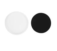 Tissting Moule en Silicone pour Plateau Rond Accessoires DIY Décoration Maison,Grand Format 26cm/10.2inch pour Bijoux Artisanat Résine Plâtre Cadeau Créatif Personnalisé