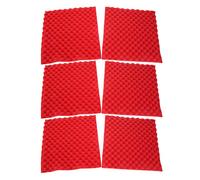 Tissting Panneaux Acoustiques Mousse, Panneaux Mousse en Forme de Pyramide pour Contrôle et Traitement Acoustique, Isolation Murale et Plafond, pour Studio d'Enregistrement et Bure (Modèle standard)