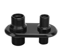 Tissting Passe Muraille pour Climatisation Universal - Adapte aux Systemes OEM et Après Vente - Modèle pour Hot Rod, GM et (Noire)