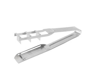 Tissting Pastèque en Dés Inox 304 avec Grille Démontable Antidérapante | Acier Inoxydable 304 Découpeur De Melon Et Papaye En Cubes Uniformes Outil De Cuisine Ergonomique Antidérapant