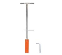 Tissting Pelle De Jardin en Acier Inoxydable avec Pédale 33.66x9.53x2.36in, Pelle À Manche T pour Plantation Et Jardinage Outil De Transplantation pour Sols Variés