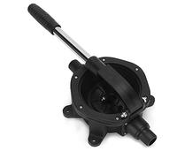 Tissting Pompe de Cale Manuelle Marine 45Lpm/720GPH Acier Inox Poignée Anti Dérapage, Pompe à Diaphragme pour Vidange Eau de Cale Bateau et Transfert Carburant