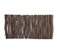Tissting Pont Arche en Bois pour Hamster Cage Accessoires pour Petits Animaux, Accessoires Cage Animal avec Trois Tailles pour Hamster Lapin Reptile Tunnel Abri (L)