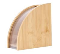 Tissting Porte filtre à café en forme d'éventail - Support de rangement avec couvercle coulissant Pour comptoir de cuisine, distributeur de papier filtre, décoration pratique et él