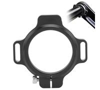 Tissting Préchargeur de Manivelle Broche de 28,99 Mm Ajusteur de Plateau de Manivelle de Vélo en Alliage D'aluminium avec Anneau Fileté et Ajusteur, Ajusteur de Précharge de Support de Cyclisme(Noir)