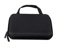 Tissting Premium Essential Oil Storage Bag Organizer, 63 Slots Large Capacity Aromatherapy Case Box for Travel Home Use, Durable EVA Material with 8.5x6.8x1.9 inch Compact Design B (Noir)