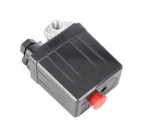 Tissting Pressostat Compresseur d'Air, Vanne de Contrôle Pneumatique 90-120 PSI 240V avec Régulateur de Pression 4 Voies Interrupteur pour Atelier et Garage