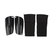 Tissting Protège Tibias Football Adulte avec Pochette Compression - 1 Paire de Manchons Jambières Soccer Performance Soutien Mollet Polyvalent Sports (S)