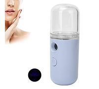 Tissting Pulvérisateur portatif de Brume de Visage, Brume Faciale, Brumes à Vapeur Pratiques, Hydratant Visage d'atomisatio Pulvérisation d'eau USB pour l'hydratation du Visage (Violet clair)