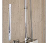 Tissting Rallonge de Douche, Extension Bras Douche en Acier Inoxydable G1/2 30cm/12pouces, Installation Facile sans Outils pour Salle de Bain Moderne ou Traditionnelle, Confort Prolongé