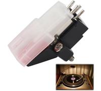Tissting Record Player Needle Nettle Remplacement Universal Remplacement Phonographe Turner la plate-forme à double mobile Stéréo pour les vinyles Record Player Ruby Tip Stylus