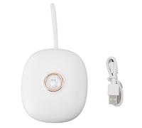 Tissting Réveil numérique LED, Portable, Trois Niveaux réglables, Horloge numérique vibrante, Rechargeable, 1200 mAh, Verrouillage pour Enfants, pour sourds et muets for Maison, Voyage, Enfants