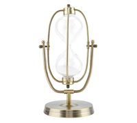 Tissting Sablier Rotatif en Verre Transparent, Horloge à Sable pour Décor de Maison, Bureau, Cadeau, Ornement de Bureau, 360° Rotatable, Minuterie pour Travail, Cuisine, Jeux, Exer (S 30min)