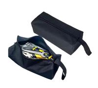 Tissting Sac à Outils Portable, Organisateur Compact 30x10x10 cm | Fermeture à Glissière Polyesteravec Dragonne pour Bricolage et Jardinage