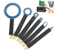 Tissting Sonde de Champ Proche, Ensemble de Sondes Magnétiques SMA EMI pour Tests Électroniques, 6Pcs, PCB Double Face, pour Analyse de Conduction et Rayonnement