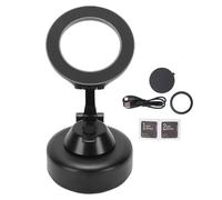 Tissting Support Magnétique pour Téléphone Voiture avec Ventouse 5kg Aluminium Alliage pour Pare Brise Vitre Surface Lisse Compatible Téléphones 4.7 à 7 Pouces (Noire)