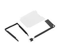 Tissting Support pour disque dur 2,5 pouces avec interface SATA, ensemble avec papier d'aluminium, support pour baie de disque dur, sans outils requis, pour remplacement de disque