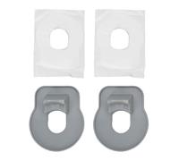 Tissting Support pour Tuyaux De Piscine 2PCS pour Tuyaux 3.2cm/1.25 Pouce,Support De Tuyau De Piscine Adhésif Double Face pour Maintenir Les Tuyaux en Position Stable sans Perçage