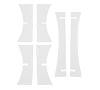 Tissting Support Présentoir Acrylique Transparent Football Rugby Ball Holder 2Pcs - Support Balles De Sport Gants Collection Décoration Cadeau Bureau À Domicile Affichage