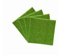 Tissting Tapis de Gazon synthétique Artificiel pelouse, 2 Tailles Lavable matière Plastique pour Maison Balcon Paysage Miniature Jardinage décoration Aquarium Accessoires (30 * 30cm)