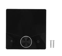Tissting Thermostat Intelligent WiFi Programmables pour le Chauffage, Écran Couleur Contrôle Numérique Knob, Température Précise 24V pour Système de Chauffage au Sol et Sauna Résid (Noire)
