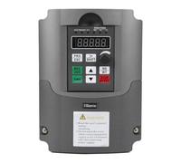 Tissting Variateur de Fréquence Monophasé vers Triphasé 380V, Contrôleur de Moteur 5.5KW, Conception de Clavier Ergonomique, Carte Mère Intelligente, Traitement Antipoussière, Doub