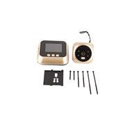 Tissting Visio Portier Sécurisé avec Caméra HD 2,4 Pouces, Écran LCD TFT, Vision Nocturne Infrarouge, Angle de Vue 135°, Surveillance Continue 24/7 pour Sécurité Domestique