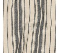 Tissu à rayures régionales, tissu de lin/viscose, tissus de robe, tissus au mètre, 1 mètre x 140 cm