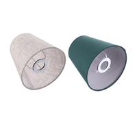 Tissu Abat-jour pour Lampe de Sol 2 Pièces et Lampe de Table | Finition Soignée, Ne Se Décolore Pas Facilement, Support Robuste, Installation Simple, Accessoire pour Intérieur