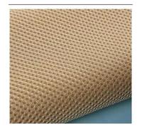 Tissu Acoustique,Grille Haut Parleur Tissus en Maille for Haut-parleurs, boîte de Son stéréo, épais et Respirant, Largeur 155cm, 185g/M2, épaisseur 2mm(Beige,50CMX150CM_180 GSM)